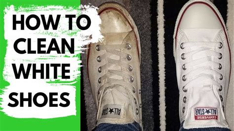 how to get white sneakers back.